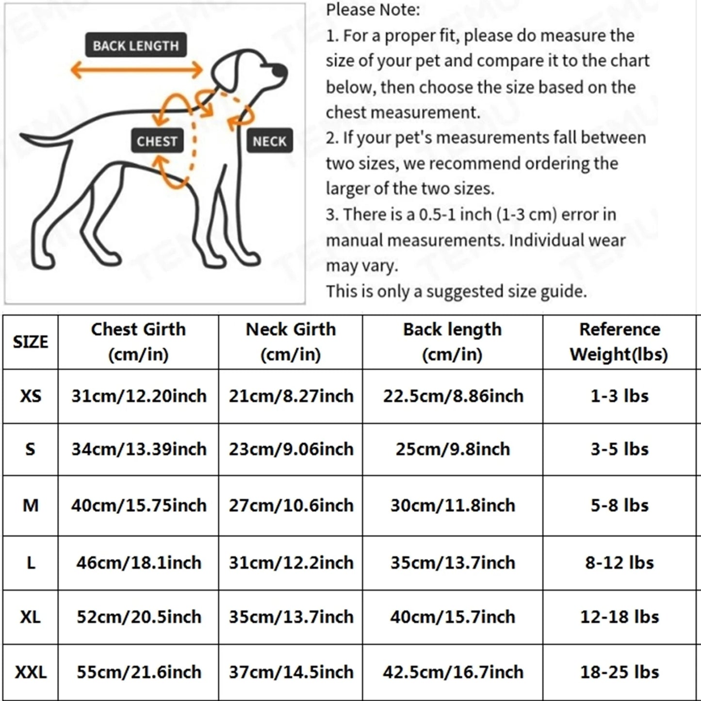 Security Guard Dog Costume - Small Dog Vest Uniform