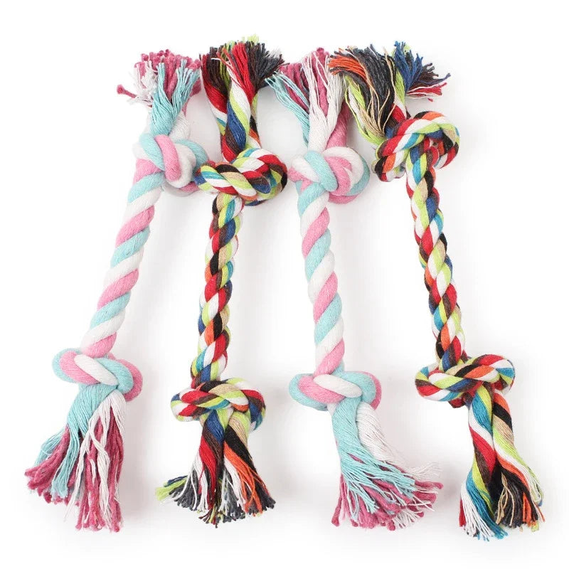 Small Rope Knot Dog Toy - Premium Dental Health Chew Toy