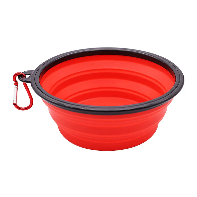 Clip & Go Collapsible Pet Bowl - Portable Travel Dog Cat Bowl