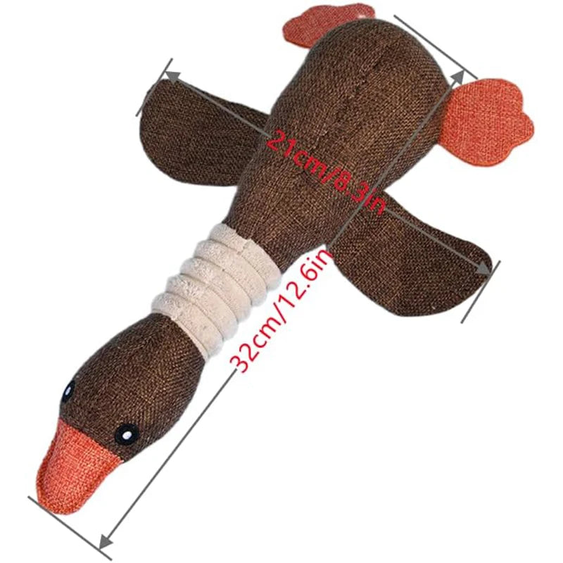 Wild Goose Training Toy - Multi-Purpose Squeaky Chew All Sizes