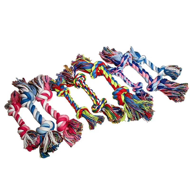 Small Rope Knot Dog Toy - Premium Dental Health Chew Toy