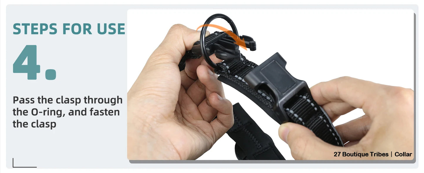 AirTag Dog Collar GPS - Waterproof Pet Tracking Collar