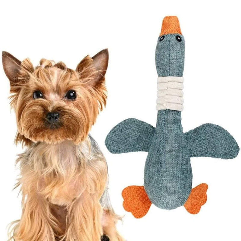 Wild Goose Training Toy - Multi-Purpose Squeaky Chew All Sizes