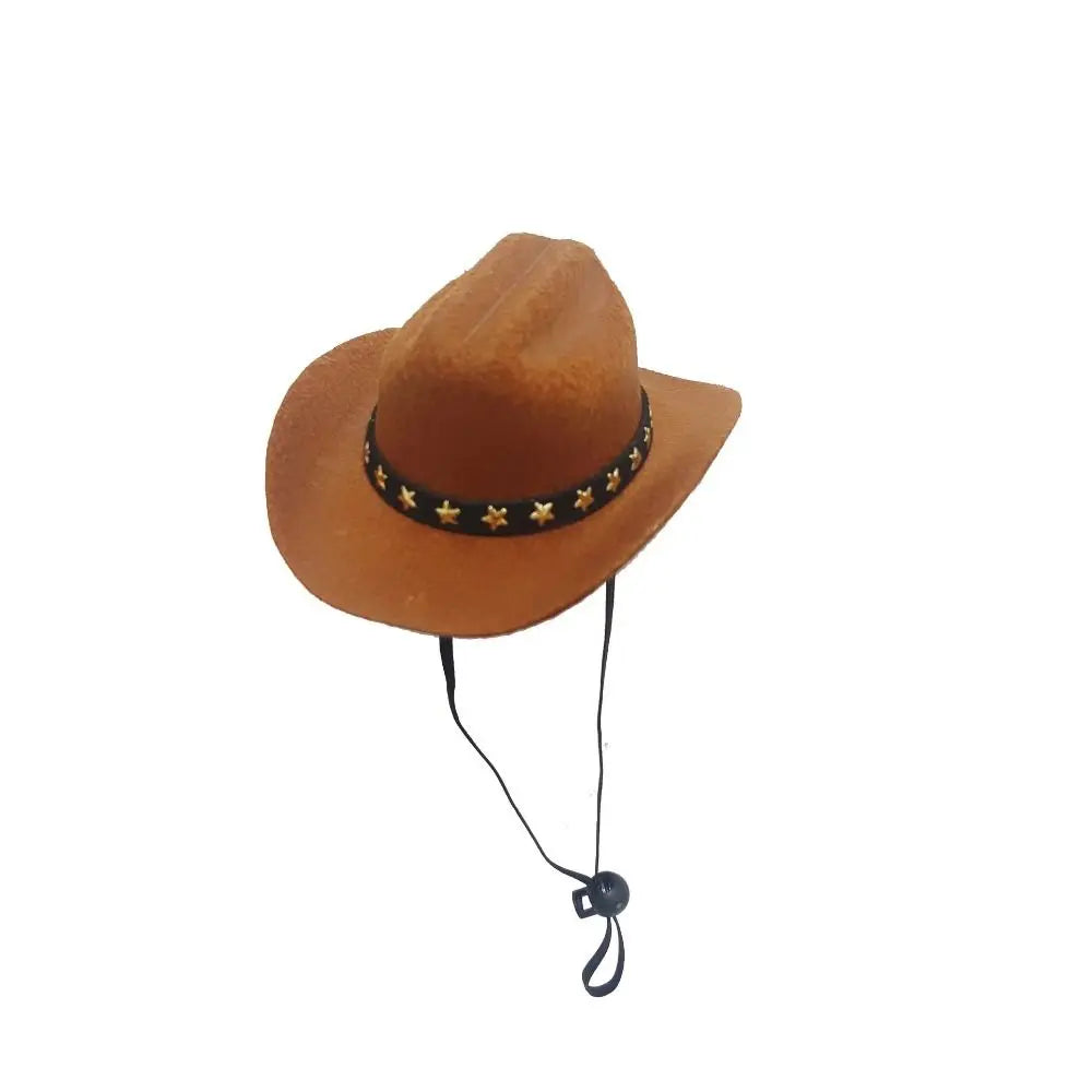 Small Adjustable Pet Cowboy Hat