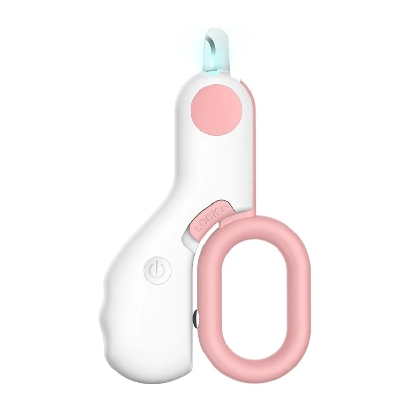 LED Pet Nail Clipper - Professional Safety Trimmer Dogs Cats