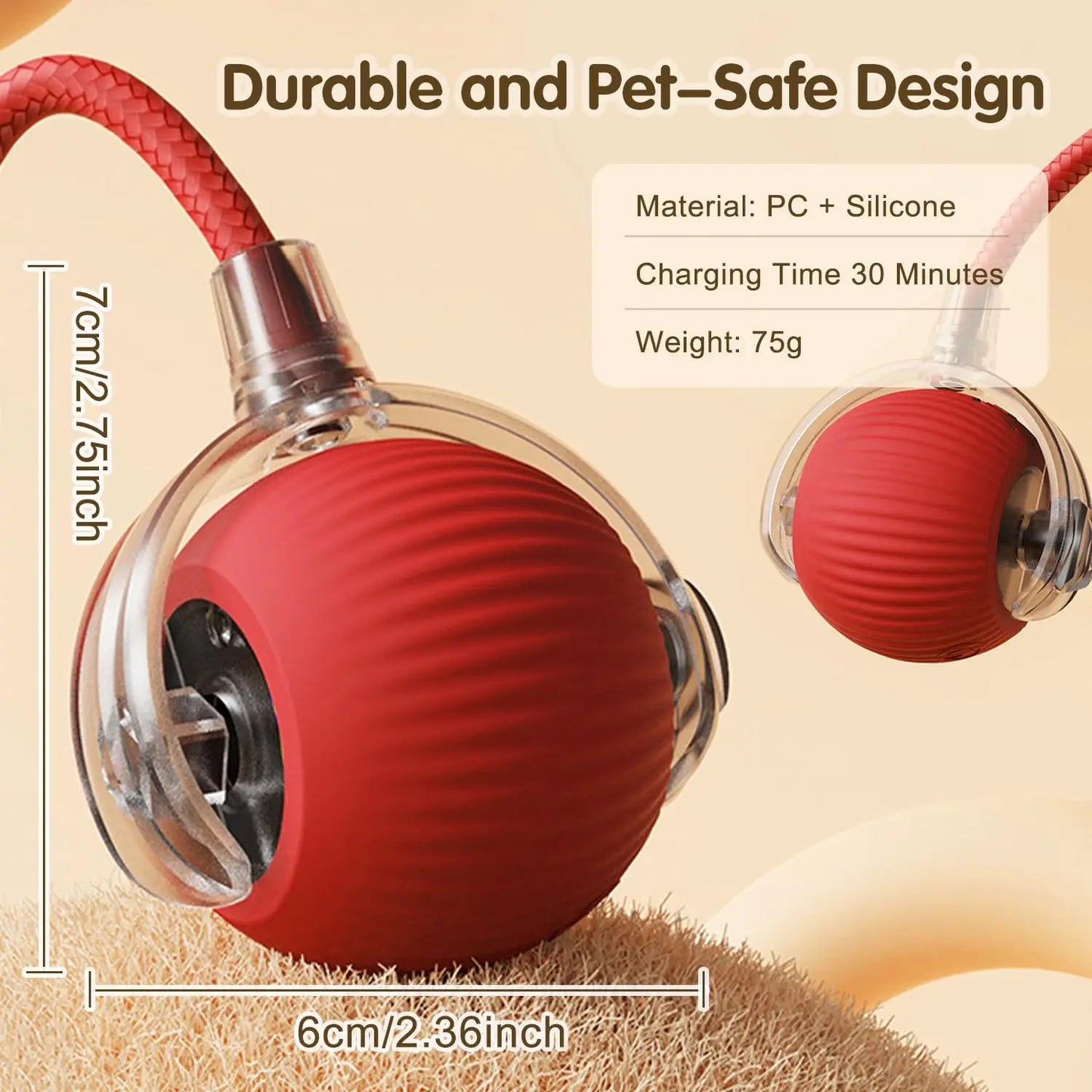 Smart Interactive Cat Ball Toy