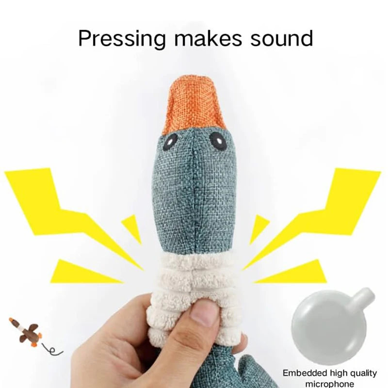 Wild Goose Training Toy - Multi-Purpose Squeaky Chew All Sizes