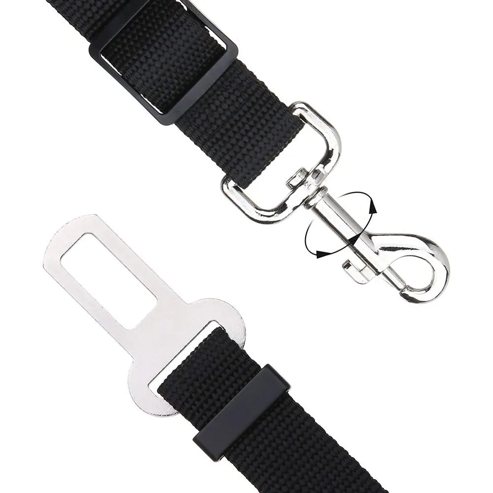 Universal Pet Car Seat Belt - Adjustable Dog Cat Safety Harness
