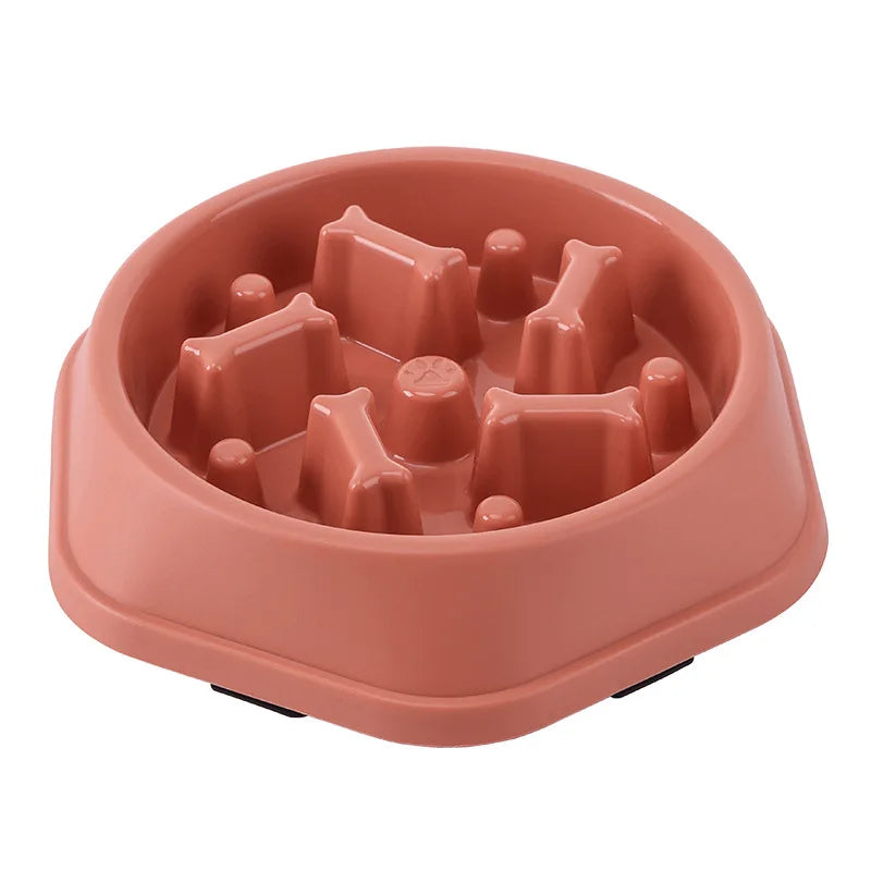 Slow Feeder Dog Bowl - Anti Choking Pet Feeding Bowl
