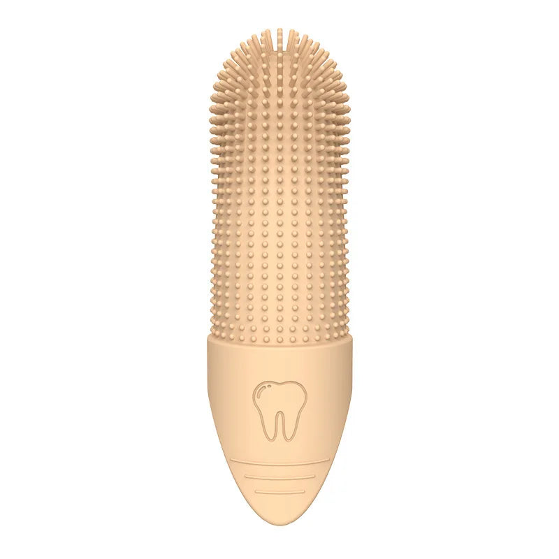 360° Finger Pet Toothbrush - Gentle Dental Care Dogs Cats