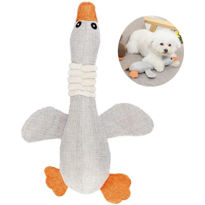 Wild Goose Training Toy - Multi-Purpose Squeaky Chew All Sizes