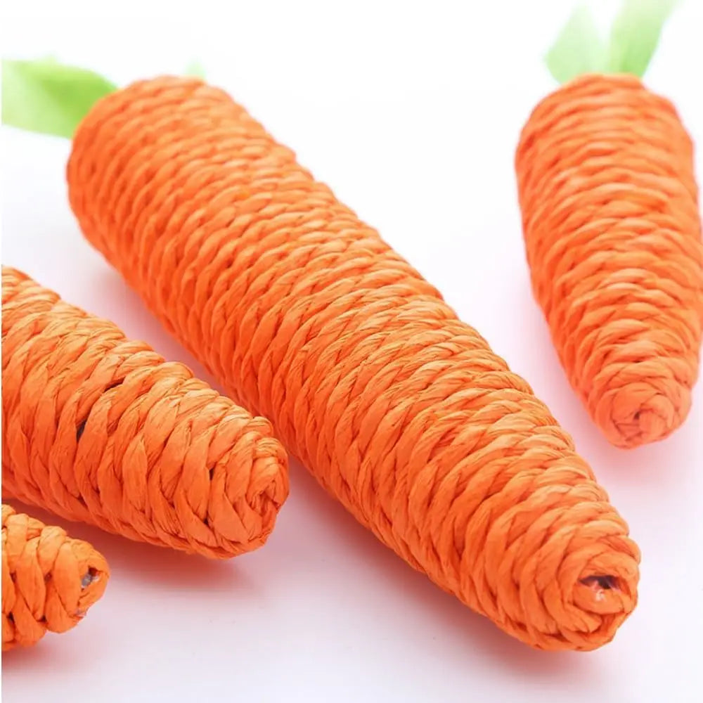 Carrot Cat Toy - Self Entertainment Teething Scratching