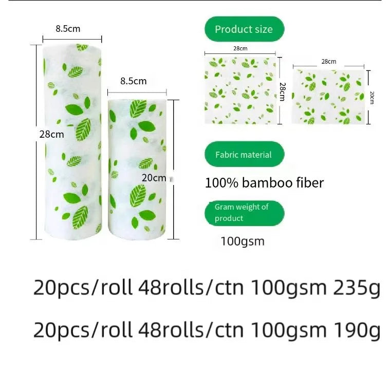 Reusable Bamboo Towels