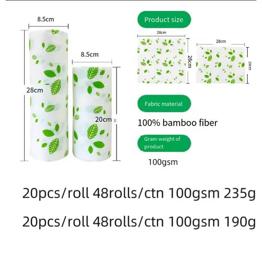 Reusable Bamboo Towels