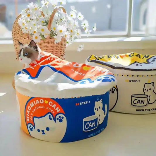 Cotton Pet Bed Anti Slip - Small Dog Cat Bed Washable