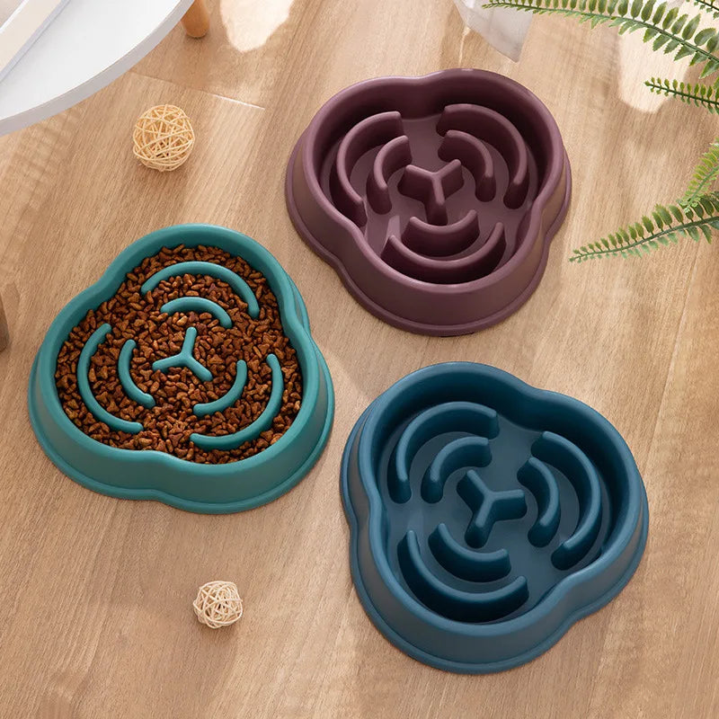 Slow Feeder Dog Bowl - Anti Choking Pet Feeding Bowl