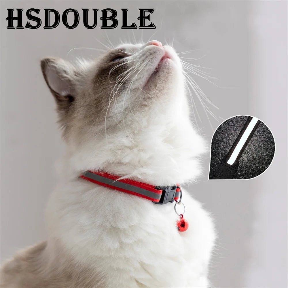 Reflective Cat Collar Set - SafePaws Breakaway Safety Collar