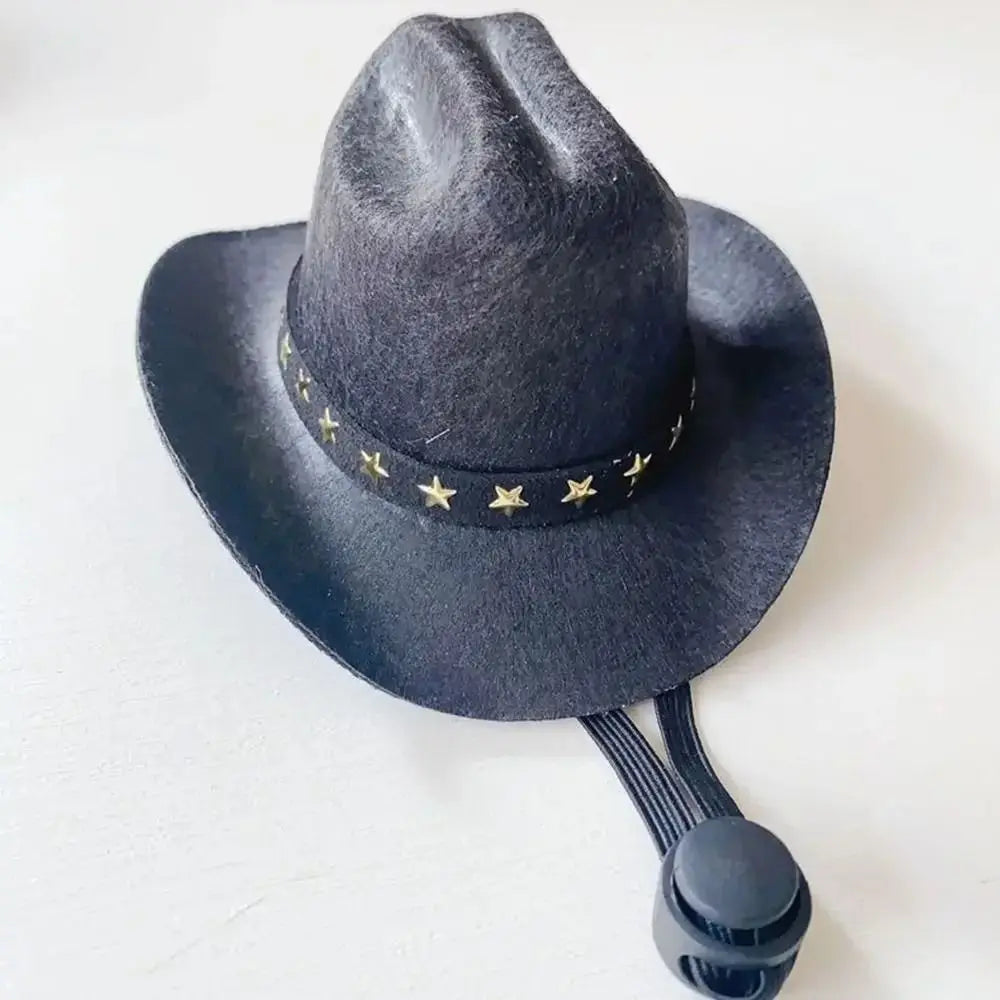 Small Adjustable Pet Cowboy Hat