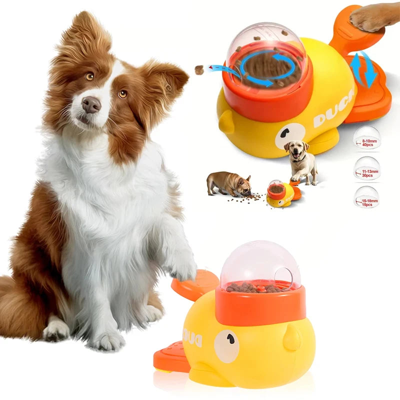 Automatic Toy Slow Feeder For Dogs & Cats