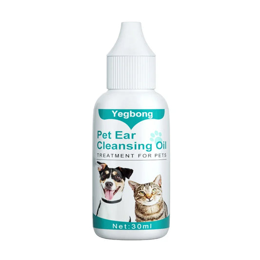 Dog Ear Cleaner Natural - Stop Ear Mites Infections 30ml
