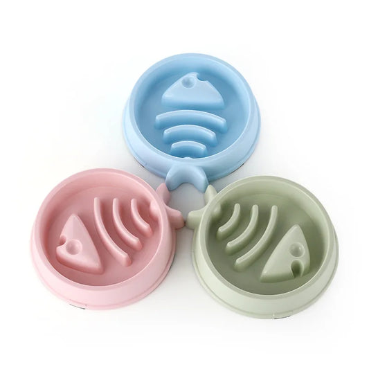Slow Feeder Dog Bowl - Anti Choking Pet Feeding Bowl