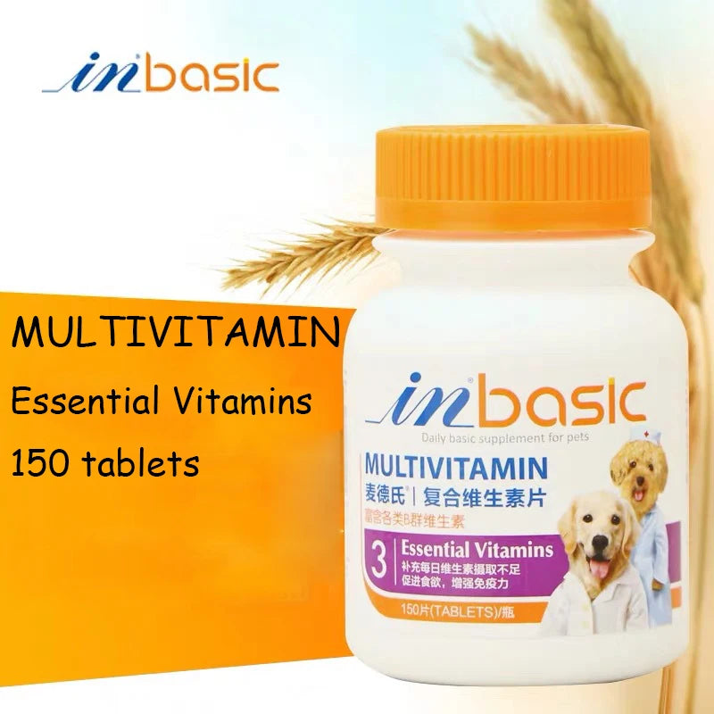 Dog Multivitamin 11-in-1 - Essential Vitamins Muscle Hip Health