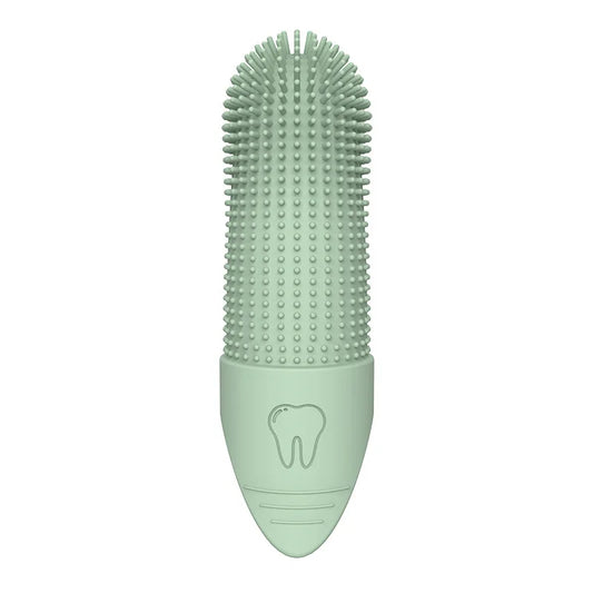 360° Finger Pet Toothbrush - Gentle Dental Care Dogs Cats