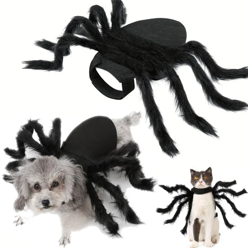 Spider Dog Costume Halloween - Funny 8 Leg Pet Outfit