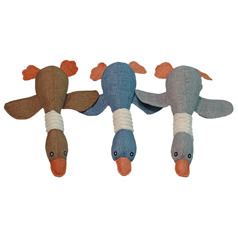 Wild Goose Training Toy - Multi-Purpose Squeaky Chew All Sizes
