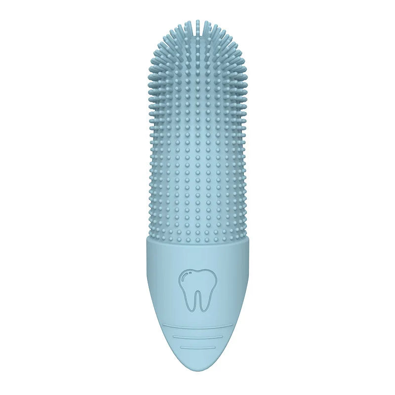 360° Finger Pet Toothbrush - Gentle Dental Care Dogs Cats