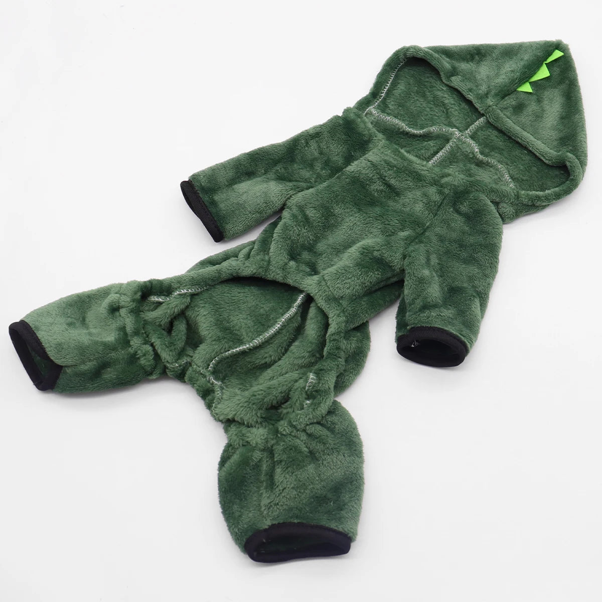 Halloween Dinosaur Dog Costume - Warm Fleece Pet Hoodie