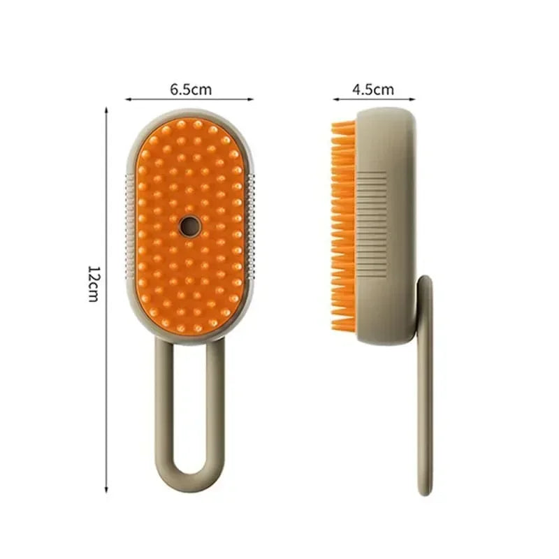 SteamGroom Pro 3-in-1 Electric Spray Brush Dogs Cats