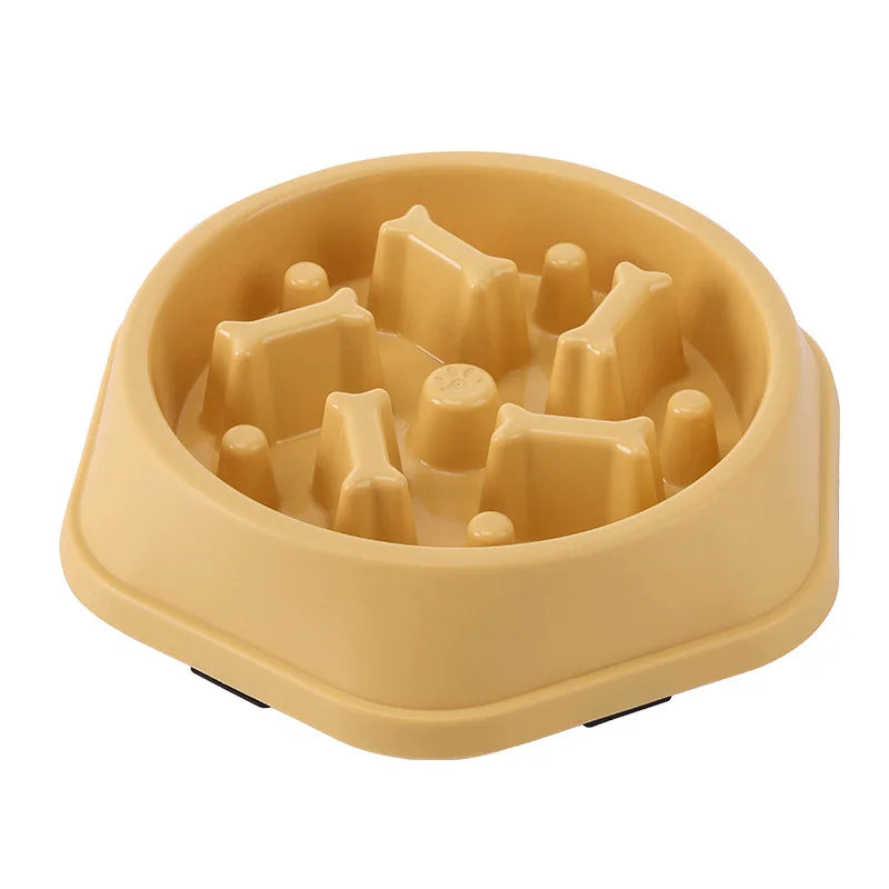 Slow Feeder Dog Bowl - Anti Choking Pet Feeding Bowl