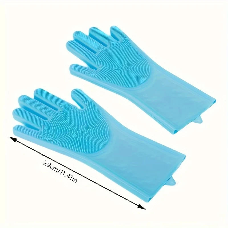 Magic Pet Grooming Gloves - Turn Bath Time Into Bonding Time