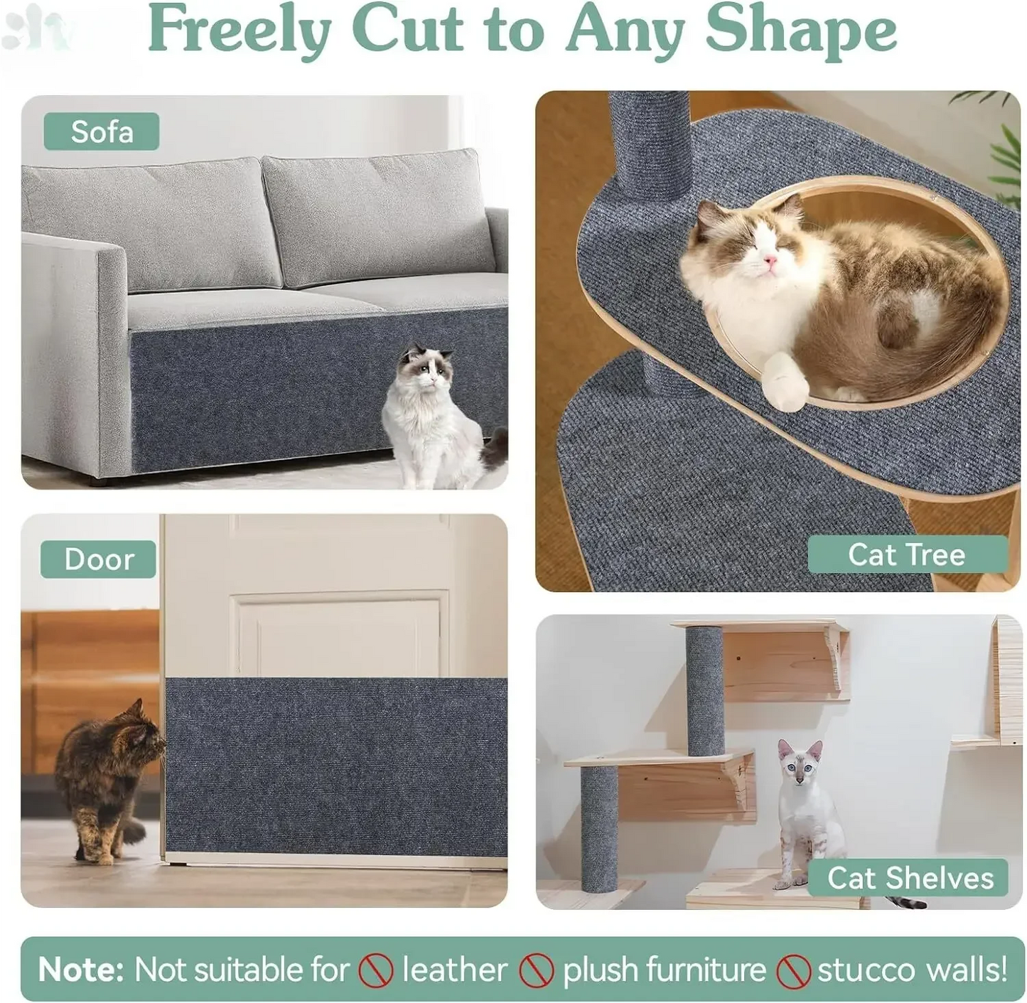 Anti-Scratch Cat Mat – Protect Your Sofa & Furniture