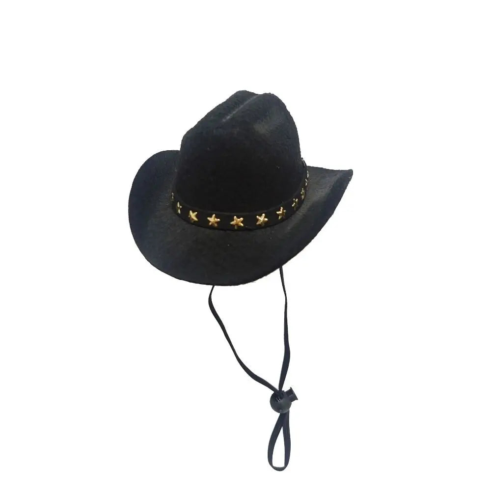 Small Adjustable Pet Cowboy Hat