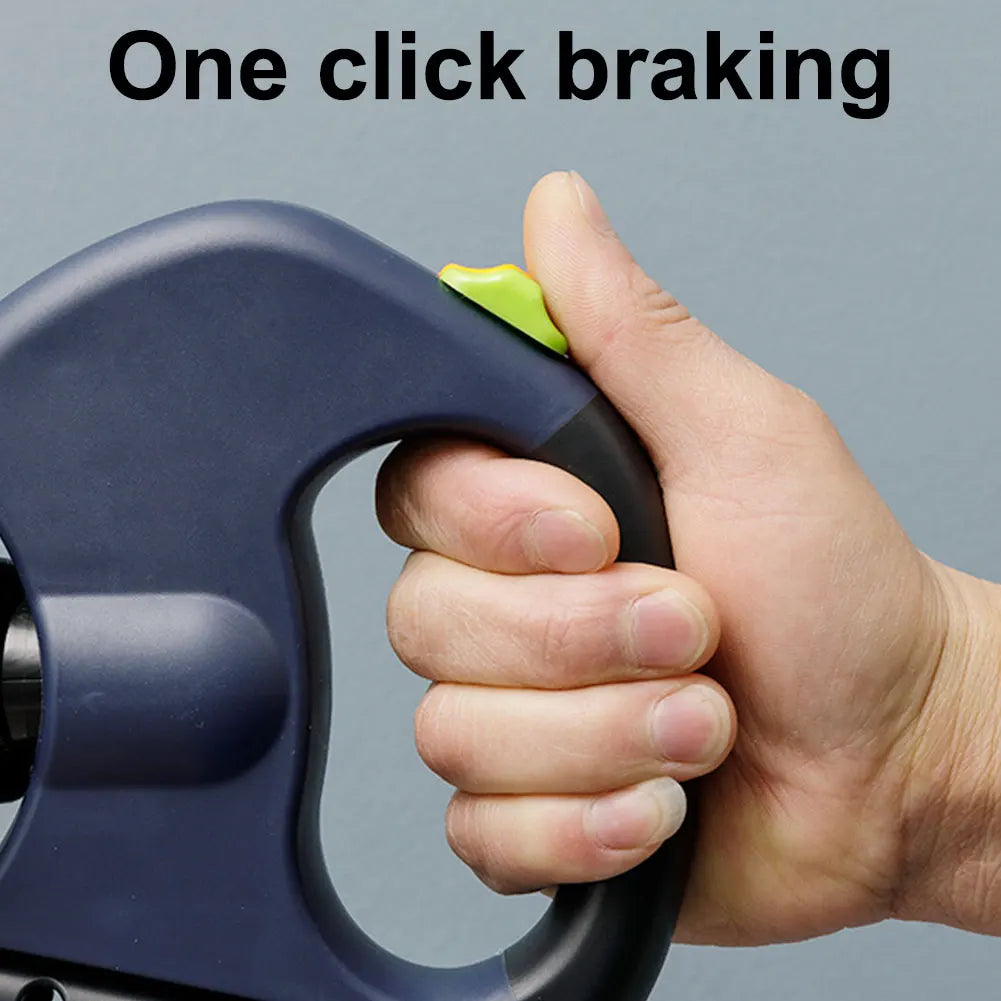 Dual LED Retractable Dog Leash