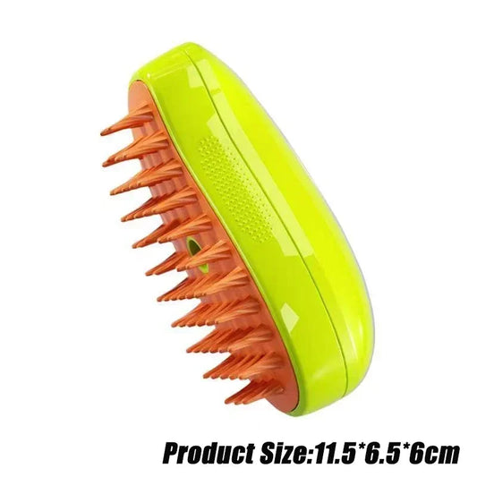 SteamGroom Pro 3-in-1 Electric Spray Brush Dogs Cats