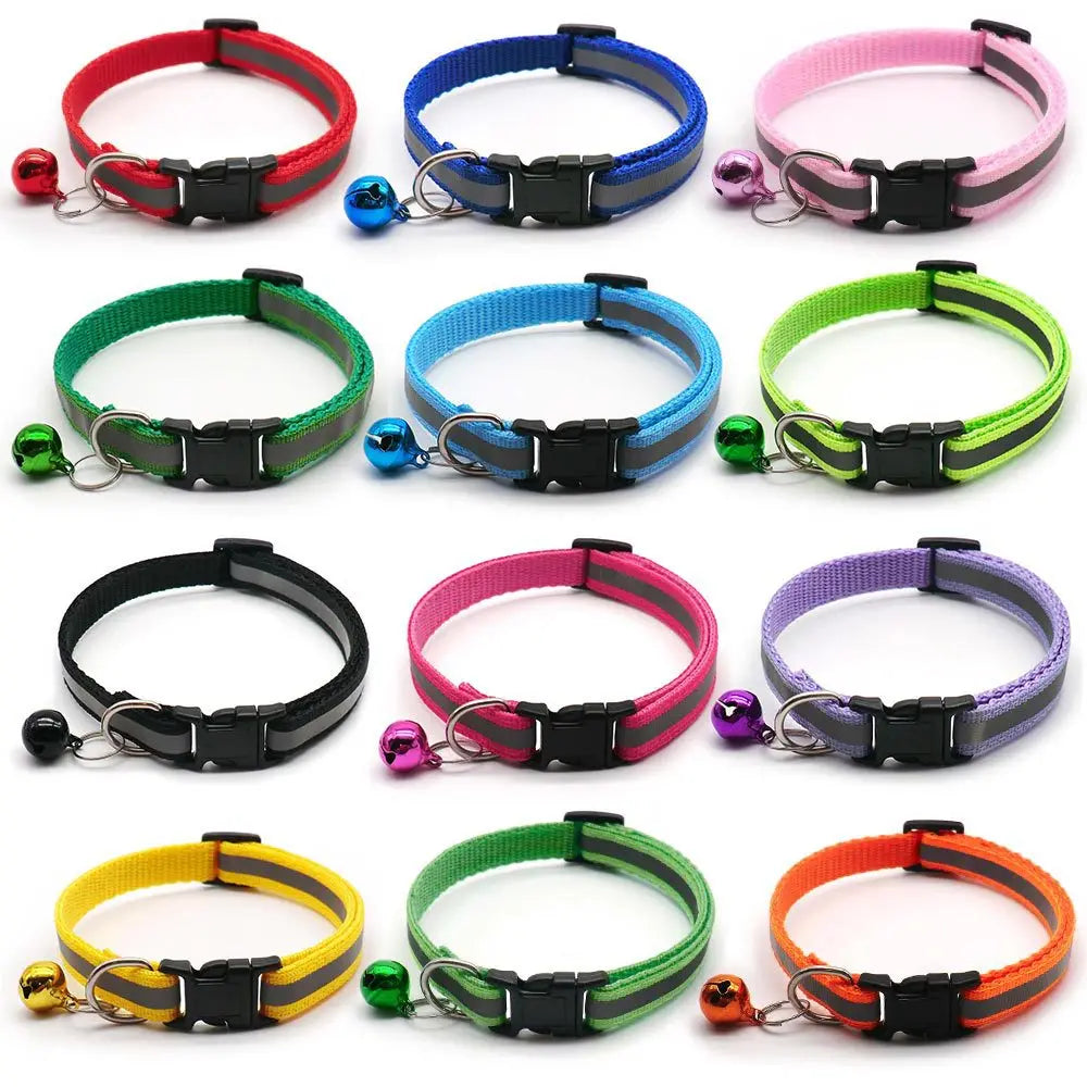 Reflective Cat Collar Set - SafePaws Breakaway Safety Collar