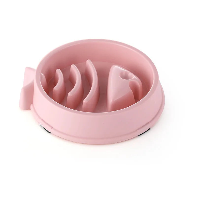 Slow Feeder Dog Bowl - Anti Choking Pet Feeding Bowl