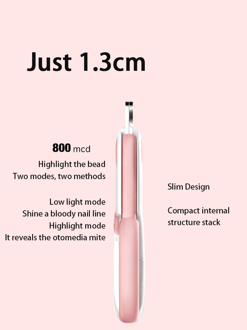 LED Pet Nail Clipper - Professional Safety Trimmer Dogs Cats