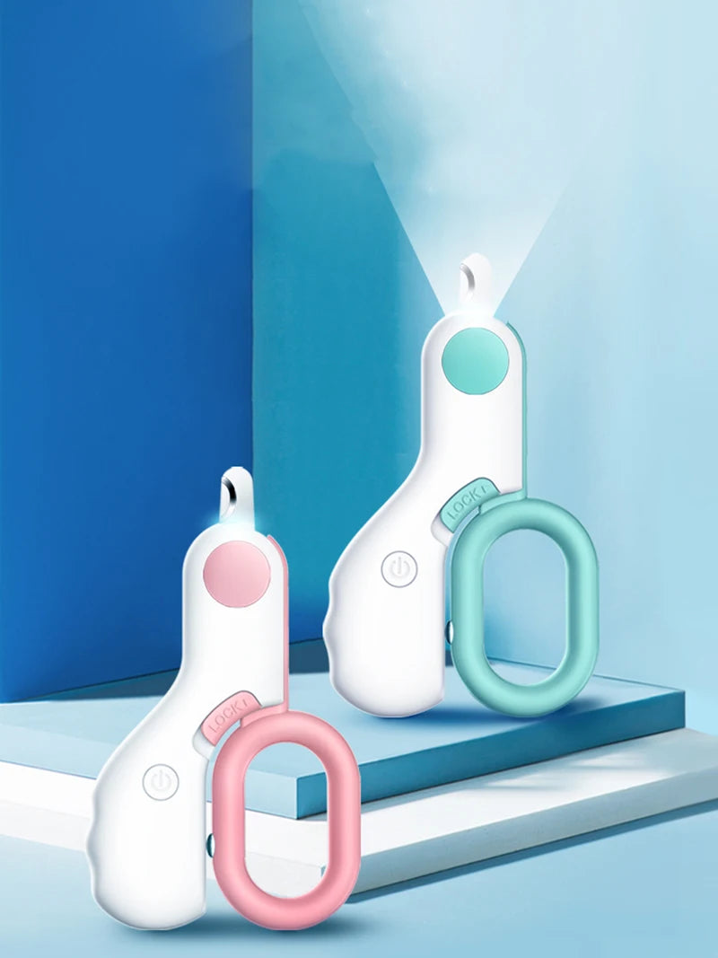 LED Pet Nail Clipper - Professional Safety Trimmer Dogs Cats