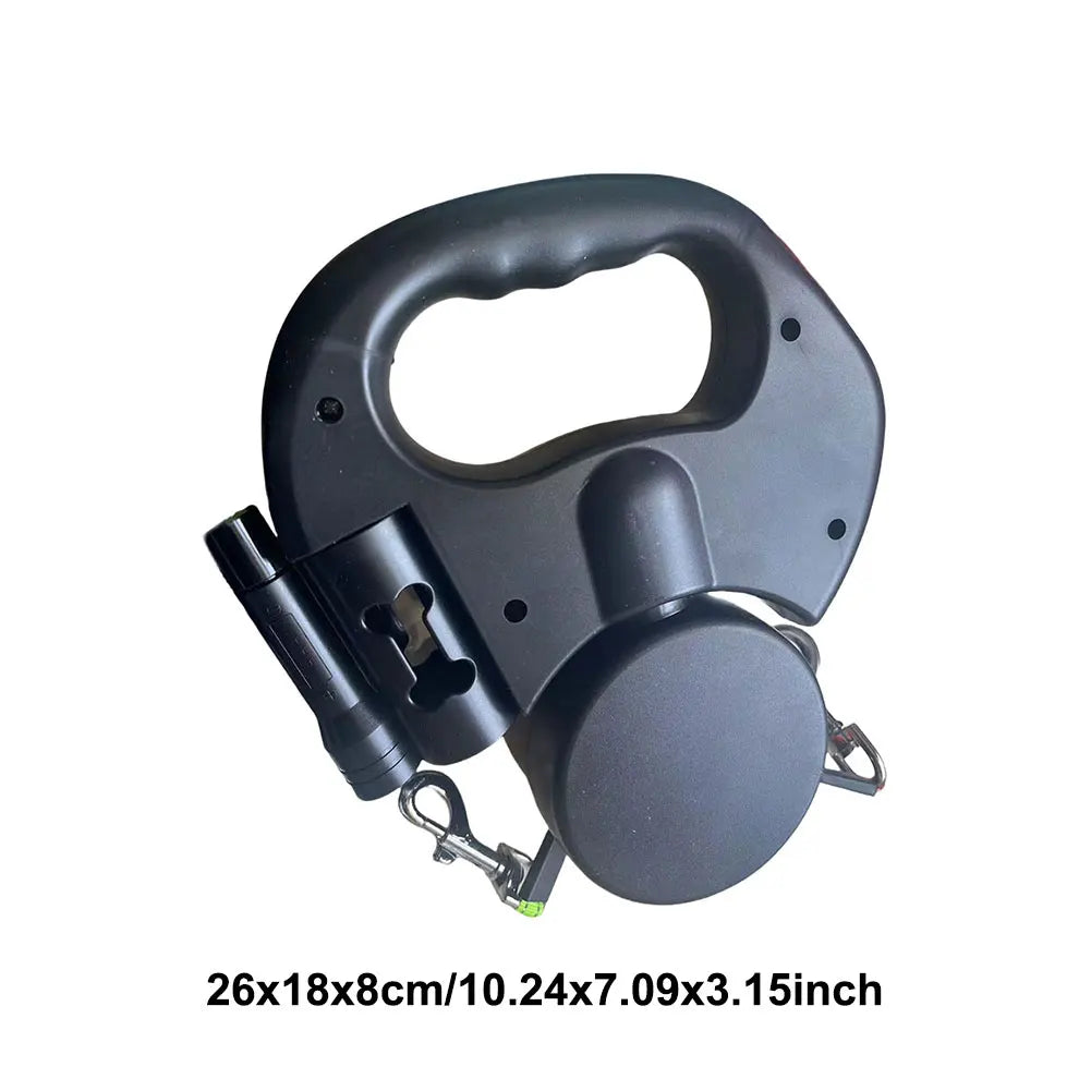 Dual LED Retractable Dog Leash