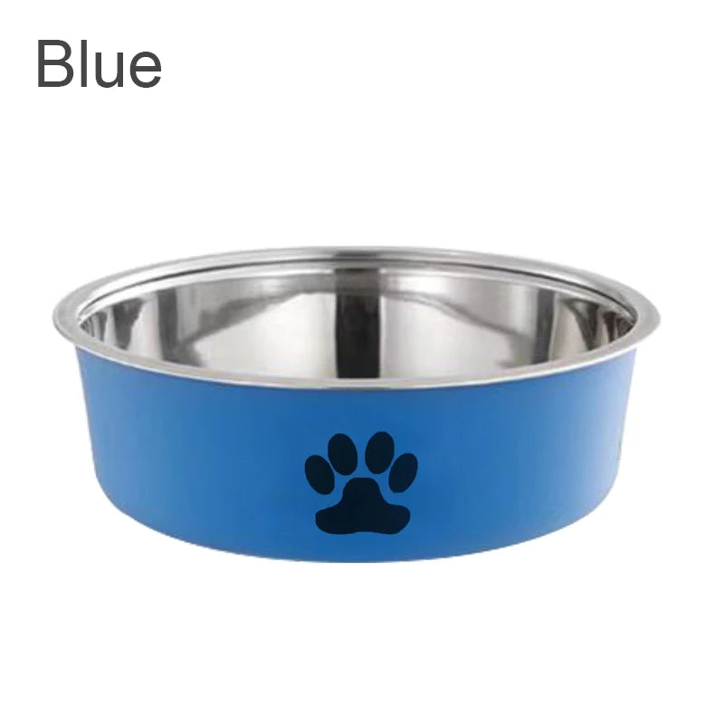 Stainless Steel Pet Bowl Non-Slip - Perfect Dogs Cats
