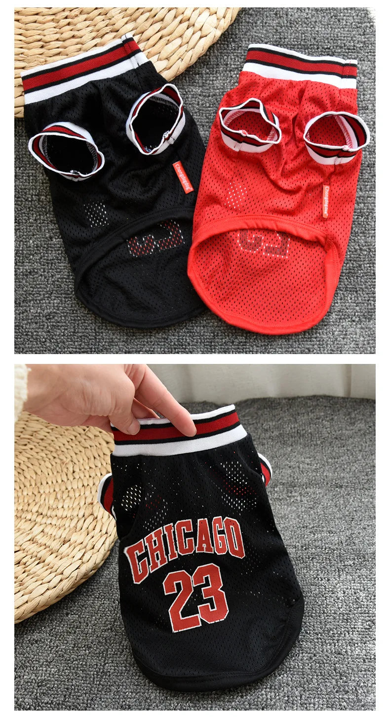 petsSports Jersey Mesh - Breathable Basketball Shirt