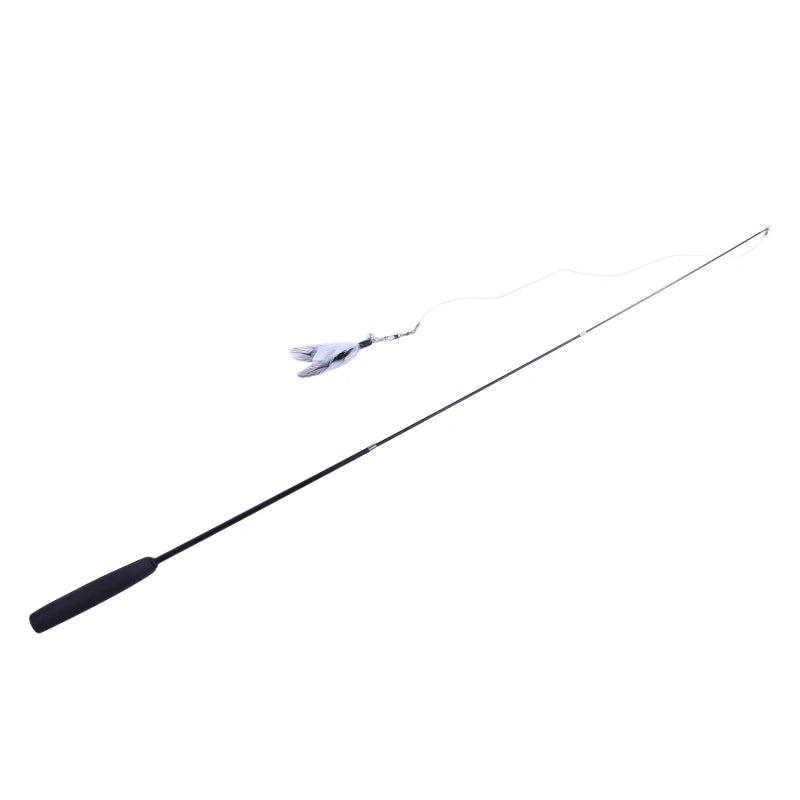 3-Section Cat Teaser Wand - Interactive Play