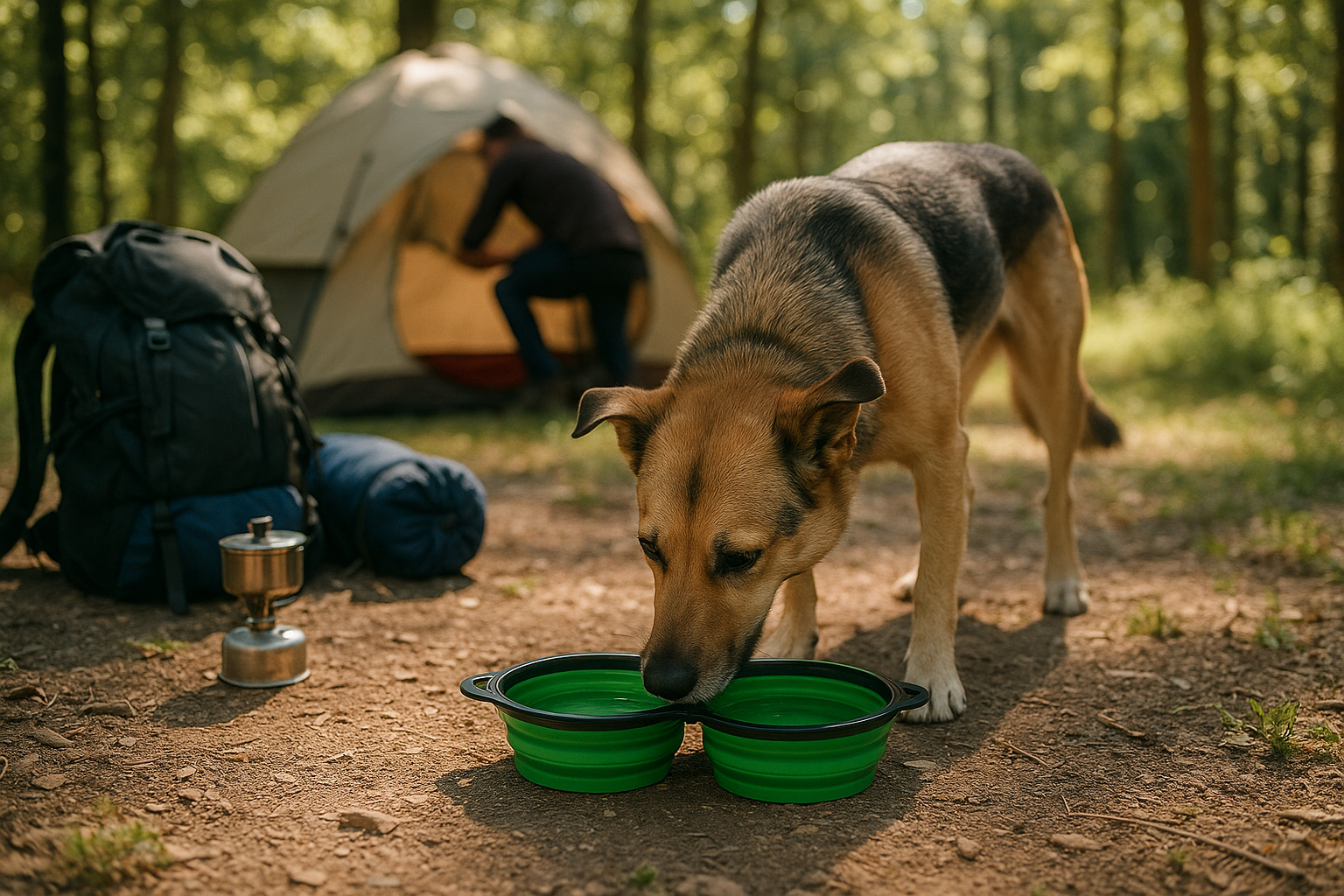 Camping with Dog