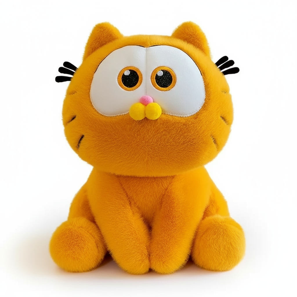 Garfield Plush White Background 1